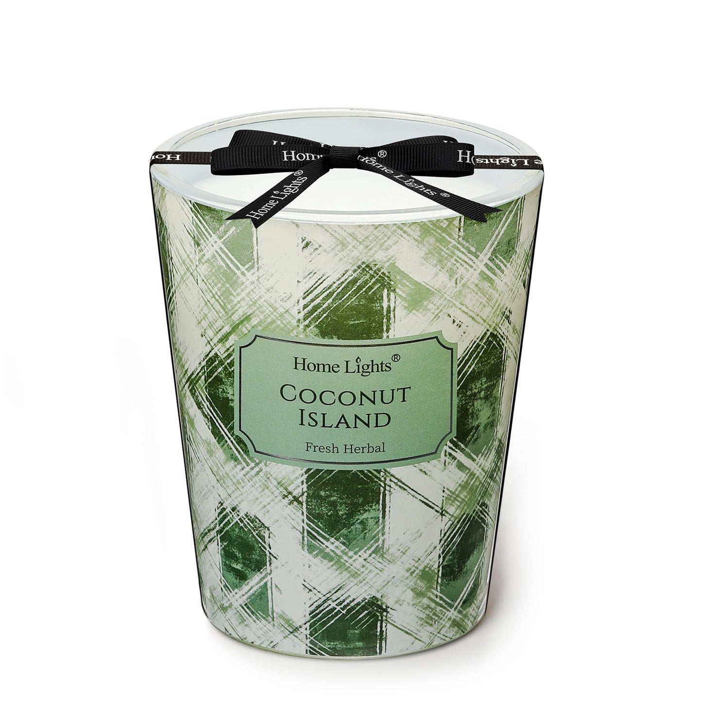 HomeLights 1-Wick Candles for Home Scented - 6.7oz Soy Wax Blend Candle Long-Lasting Fragrance, Industrial Chic Home Decor and Housewarming Gifts, Fireside Wood & Glow