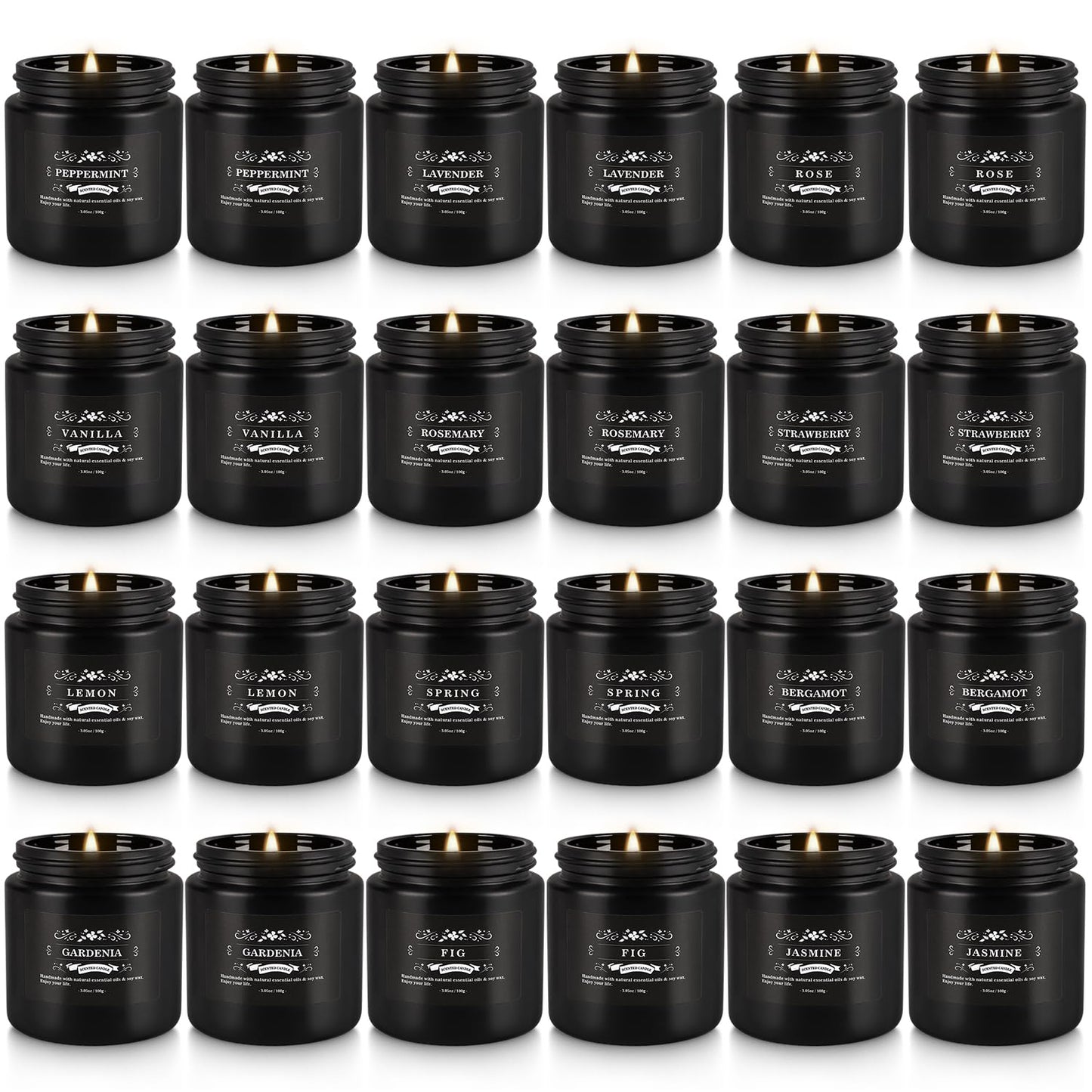 Scented Candles Gifts Set 36 Pack Soy Wax Travel Tin Jar Candles,Aromatherapy Candles for Home 2.5 OZ Scented Candles for Mom for Christmas, Birthday, Thanksgiving, Mother's Day,Valentine'sDay