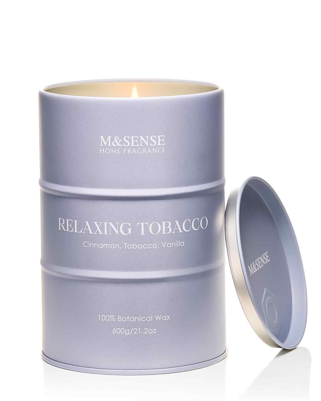 M&SENSE Wild Rose Natural Scented Candle, 70 Hours Long Lasting Soy Candles 11.3oz, Stress Relief Aromatherapy Candles for Women, Romantic Candle Gifts Valentines Day Gifts for Her