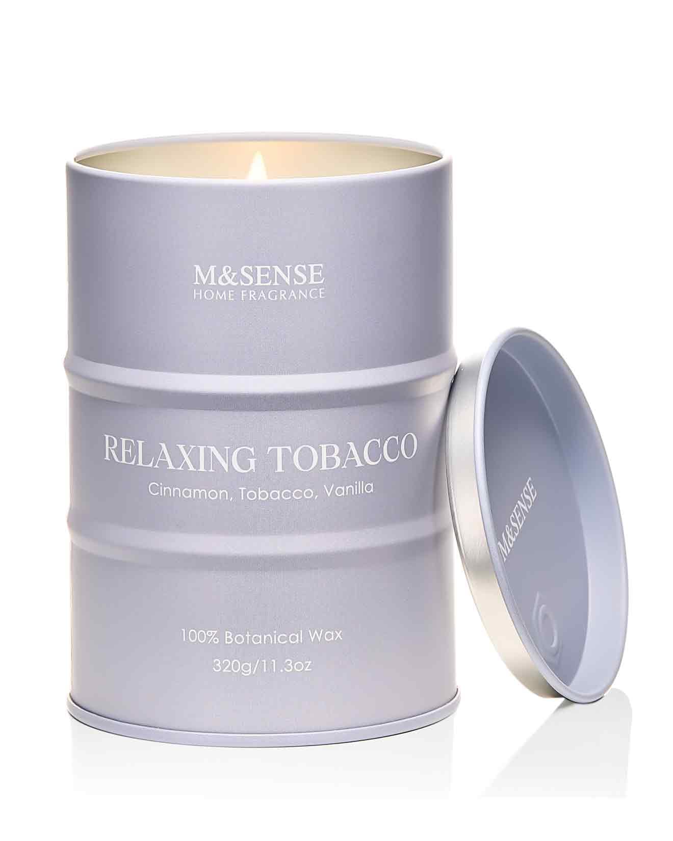 M&SENSE Wild Rose Natural Scented Candle, 70 Hours Long Lasting Soy Candles 11.3oz, Stress Relief Aromatherapy Candles for Women, Romantic Candle Gifts Valentines Day Gifts for Her