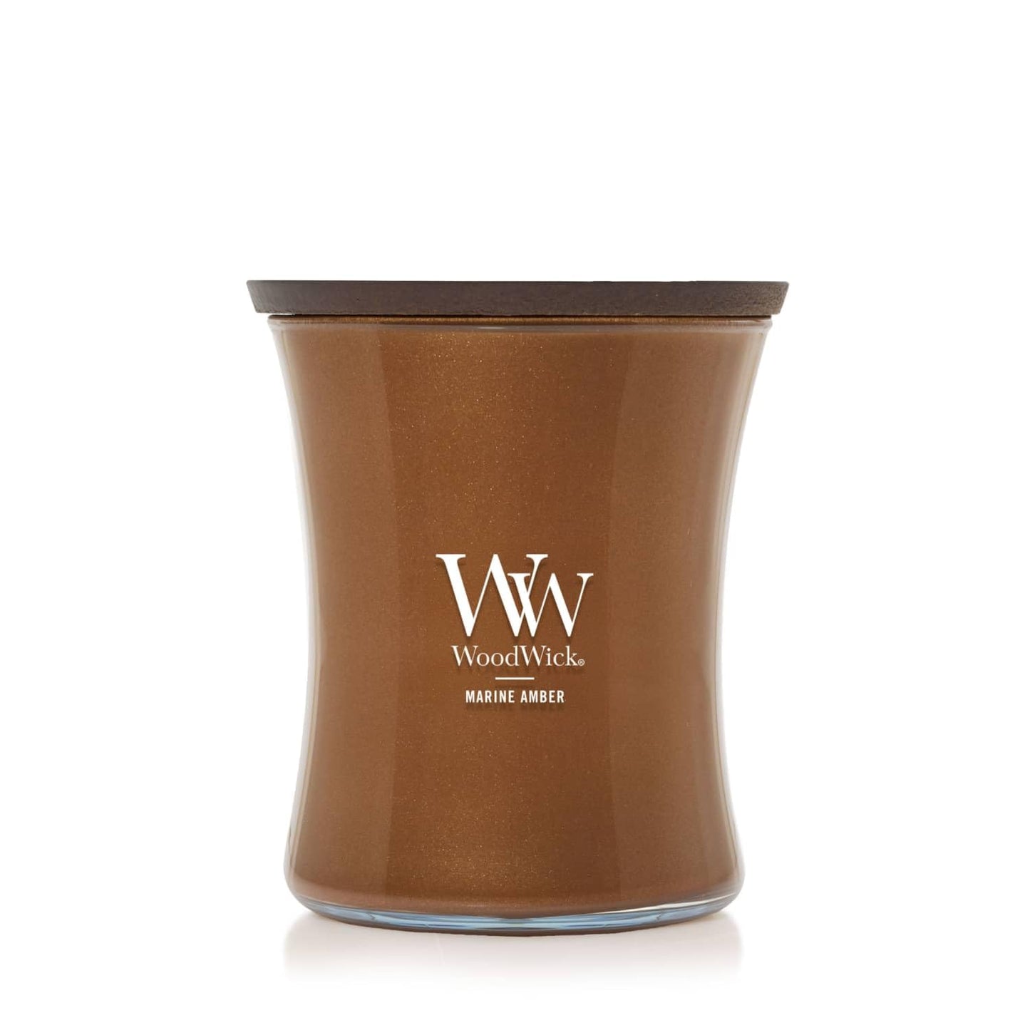 WoodWick Sparkling Pomelo Holiday Candle Gifts for Women and Men, 9.7 oz Precious Metals Collection with Crackling Wick