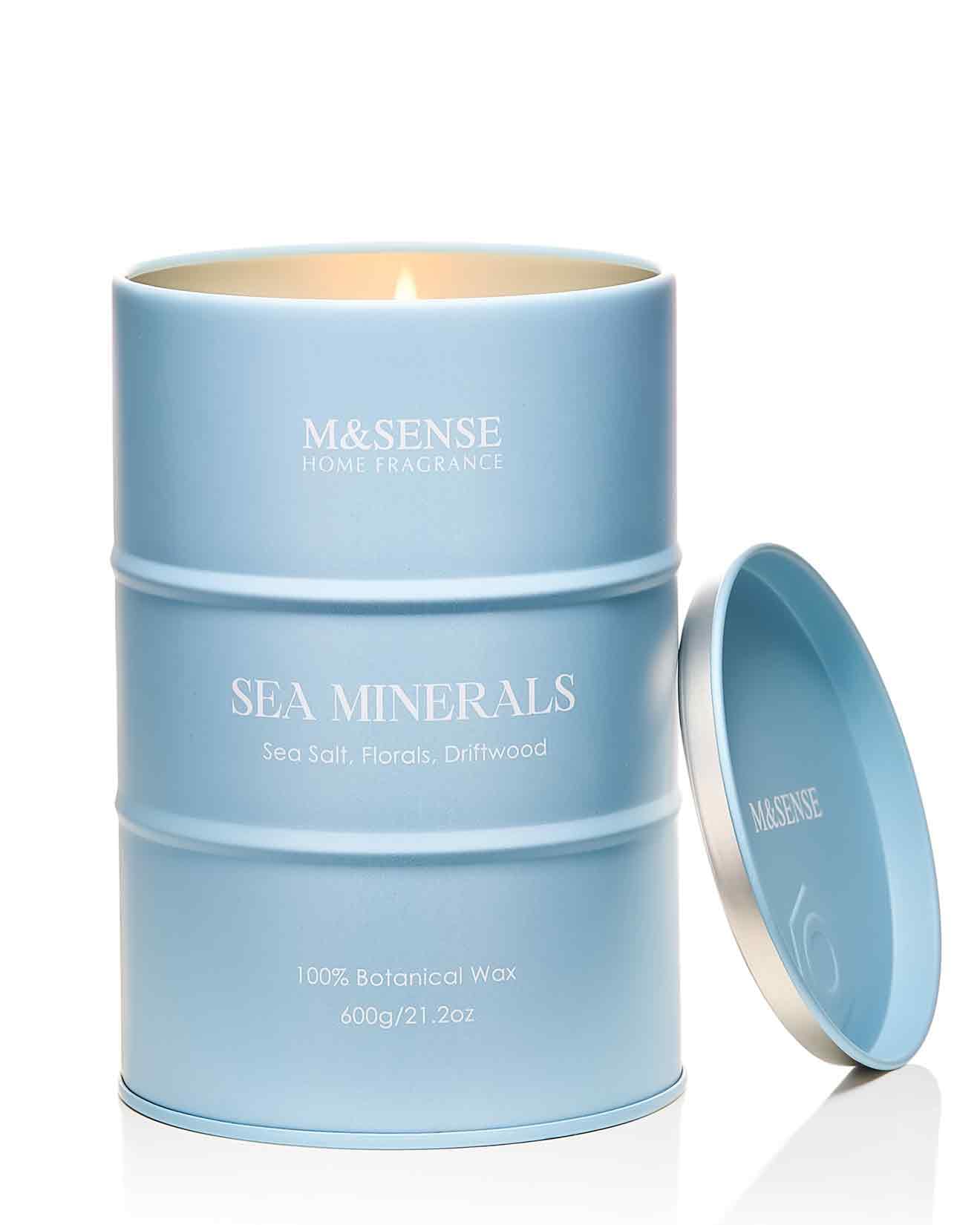 M&SENSE Wild Rose Natural Scented Candle, 70 Hours Long Lasting Soy Candles 11.3oz, Stress Relief Aromatherapy Candles for Women, Romantic Candle Gifts Valentines Day Gifts for Her