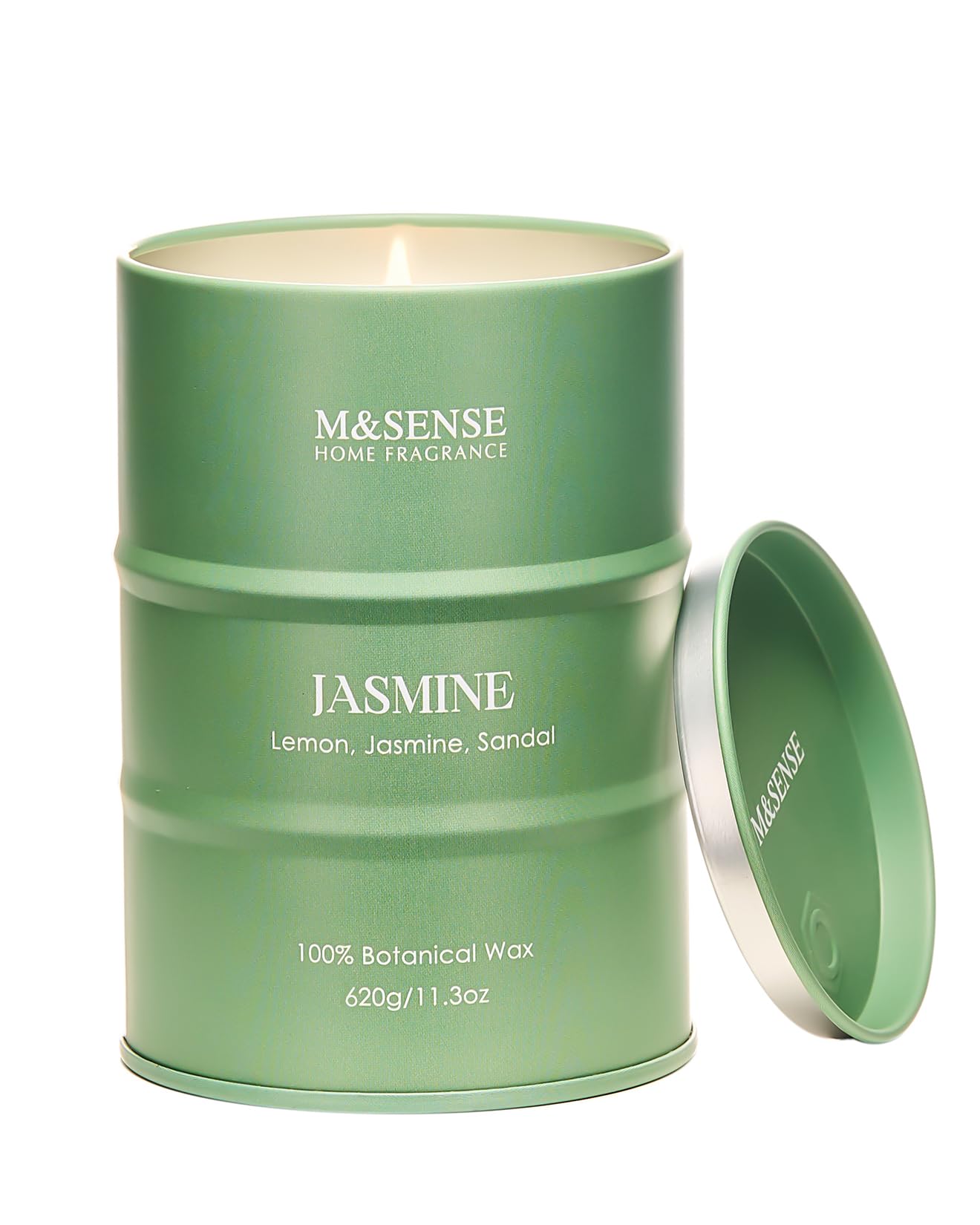 M&SENSE Wild Rose Natural Scented Candle, 70 Hours Long Lasting Soy Candles 11.3oz, Stress Relief Aromatherapy Candles for Women, Romantic Candle Gifts Valentines Day Gifts for Her