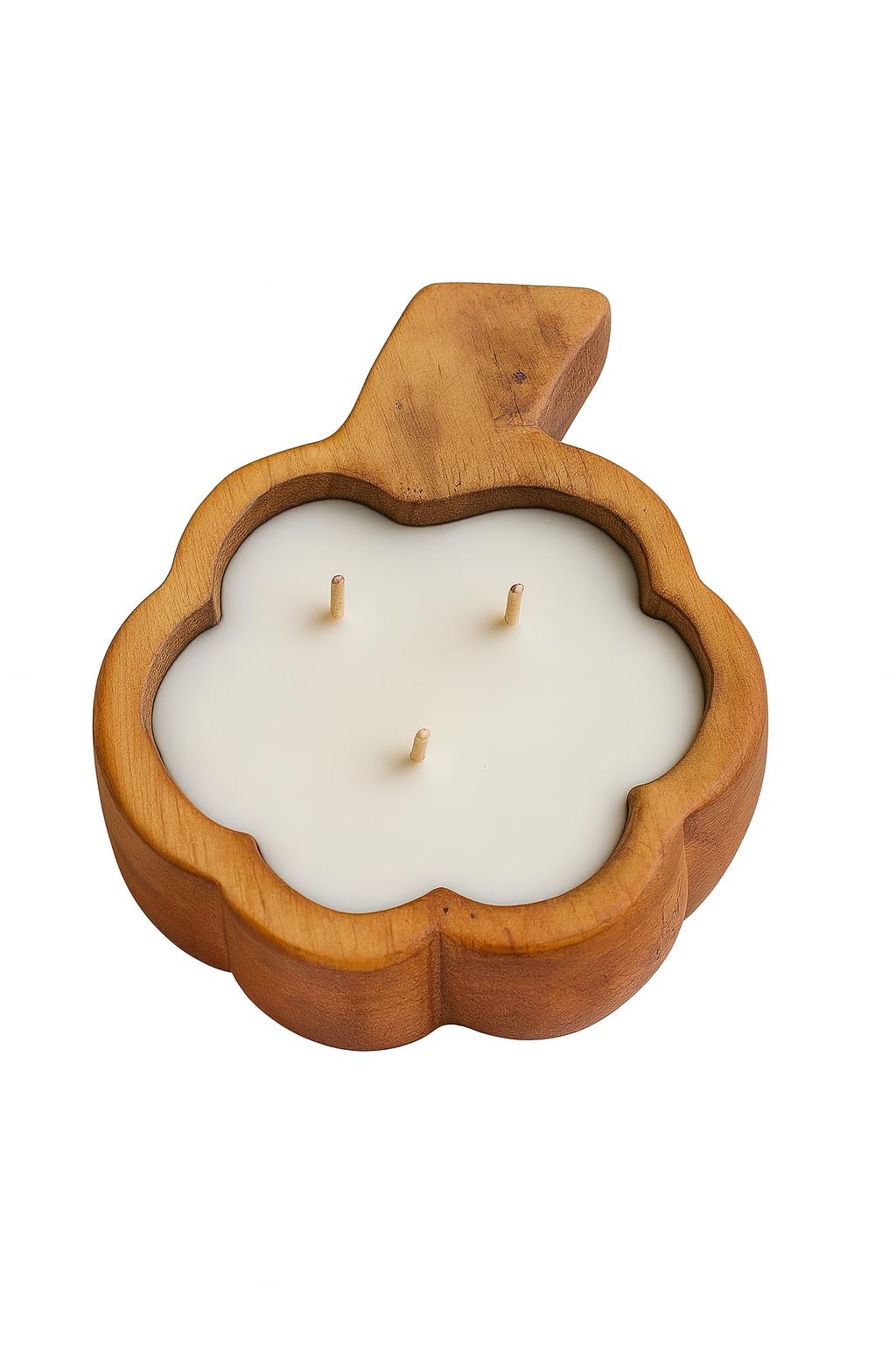 Red Barn Candle Company Wood Dough Bowl Candles | 100% Natural Soy Wax & Essential Oil Infused | Odor Eliminating + Pet Safe | Scented Candle Gifts for Men & Women (Lavender, 3-Wick)