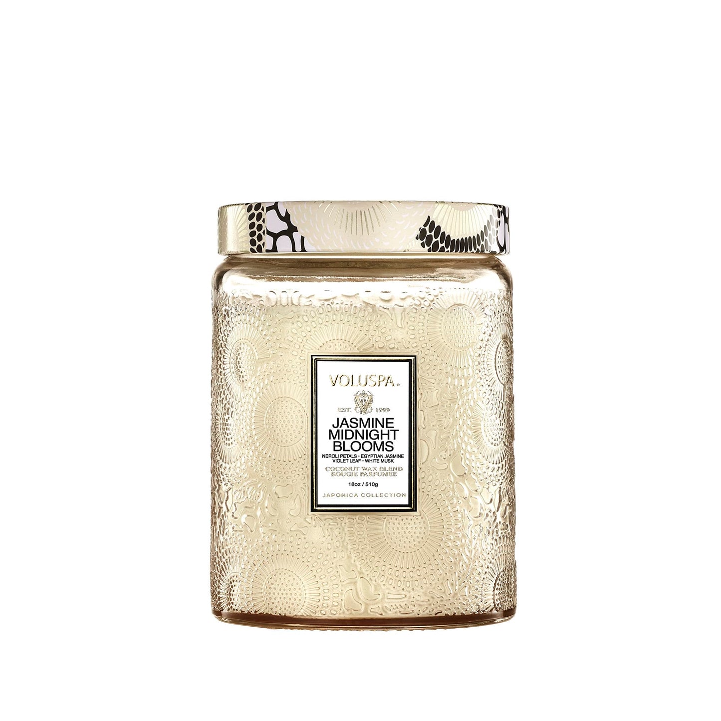 Voluspa Goji Tarocco Orange Candle, 18 oz, Coconut Wax Blend, Scented Candles for Home, 100 Hour Burn Time, Candle Jars