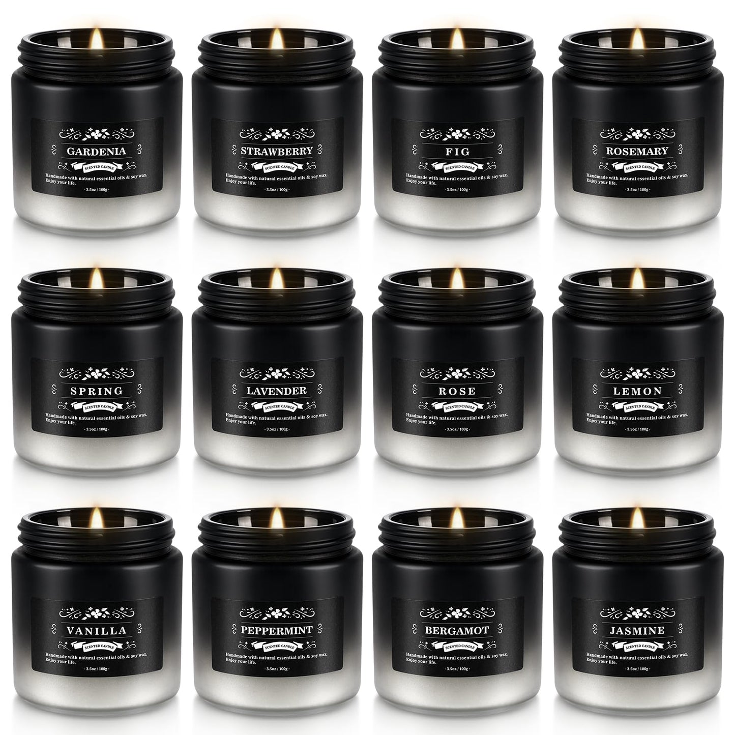 Scented Candles Gifts Set 36 Pack Soy Wax Travel Tin Jar Candles,Aromatherapy Candles for Home 2.5 OZ Scented Candles for Mom for Christmas, Birthday, Thanksgiving, Mother's Day,Valentine'sDay