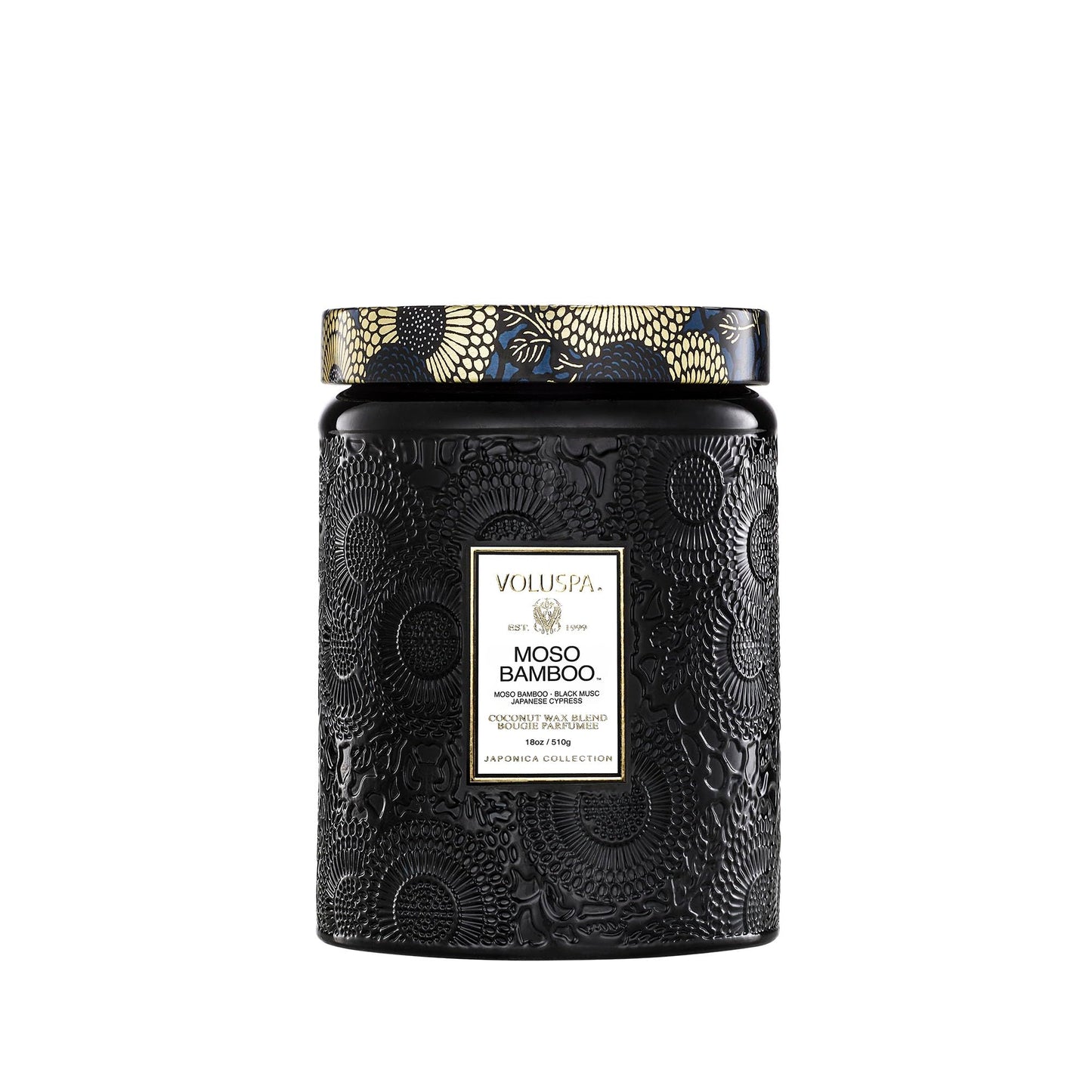 Voluspa Goji Tarocco Orange Candle, 18 oz, Coconut Wax Blend, Scented Candles for Home, 100 Hour Burn Time, Candle Jars