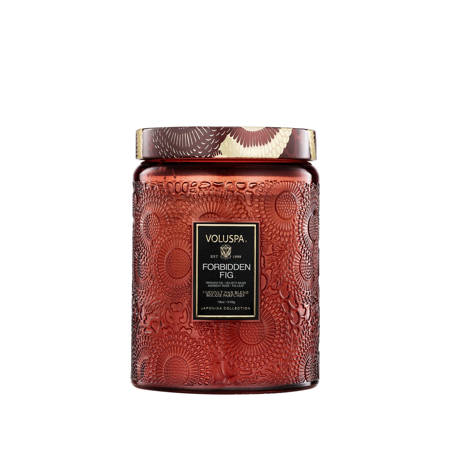 Voluspa Goji Tarocco Orange Candle, 18 oz, Coconut Wax Blend, Scented Candles for Home, 100 Hour Burn Time, Candle Jars